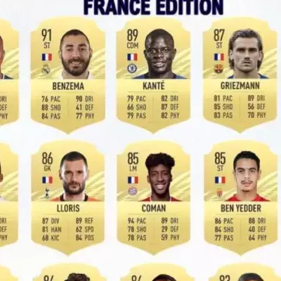 Les potentielles notes des joueurs français dans FIFA 22