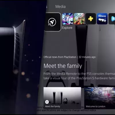 L'interface de la PS5 dévoilée par Sony avec plein de nouveautés