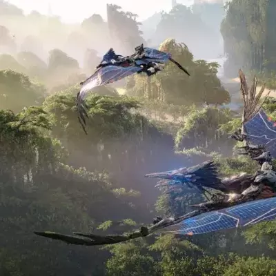 Montures volantes dans Horizon Forbidden West