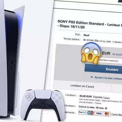 PS5 : l'achat-revente sur eBay se porte bien, des consoles achetées à 1500 euros