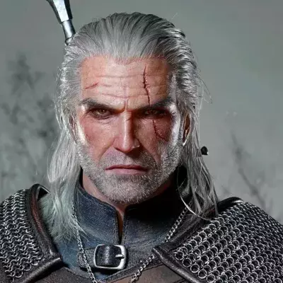 statue geralt 