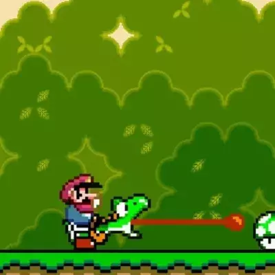 Super Mario World glitch