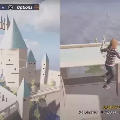 Tony Hawk's Pro Skater Remastered Harry Potter Poudlard