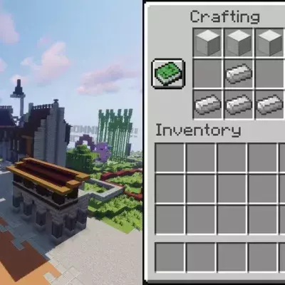 Minecraft tuto enclume