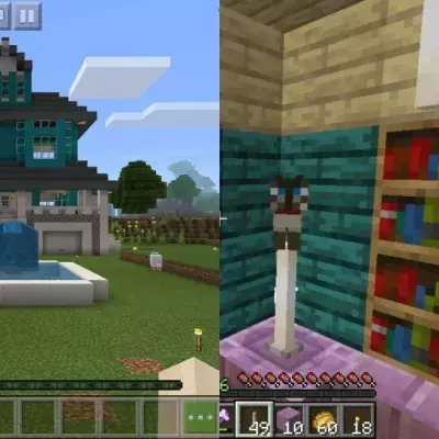 Minecraft tutoriel bibliothèque