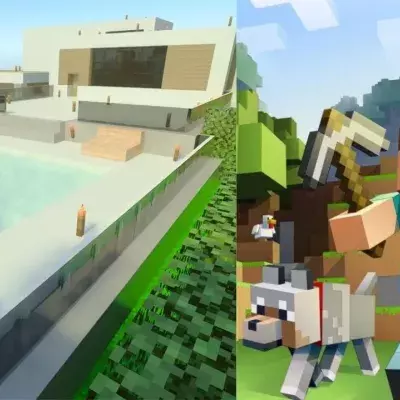 Minecraft tutoriel maison moderne