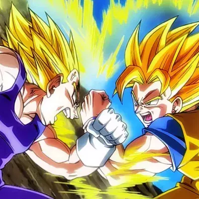 Dragon Ball Son Goku pas meilleur que Vegeta