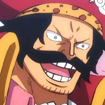 Roger dans One Piece