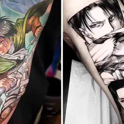 Voici 12 tatouages tirés de l'Attaque des Titans
