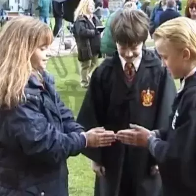 Des images inédites du tournage du premier film Harry Potter