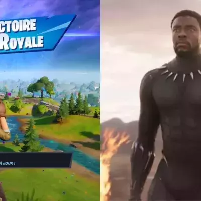 Fortnite hommage Chadwick Boseman Black Panther