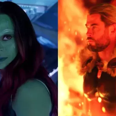 Gamora et Thor