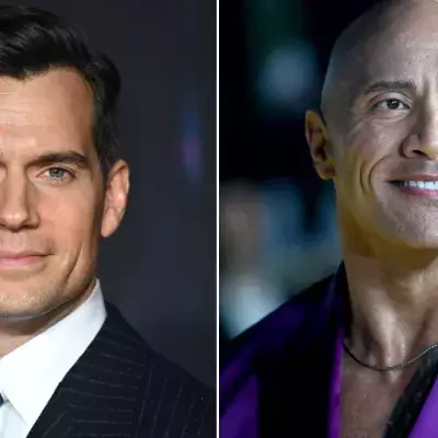 Henry Cavill et Dwayne Johnson