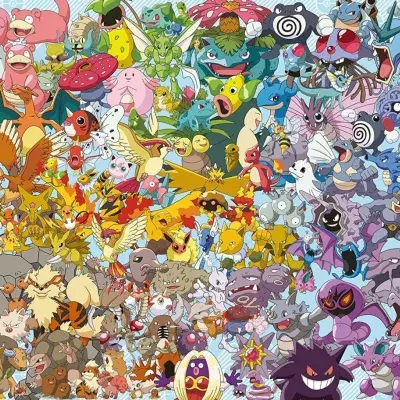 Pokémon puzzle de 1000 pièces