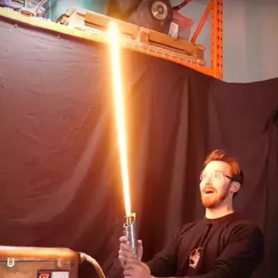 Sabre laser IRL