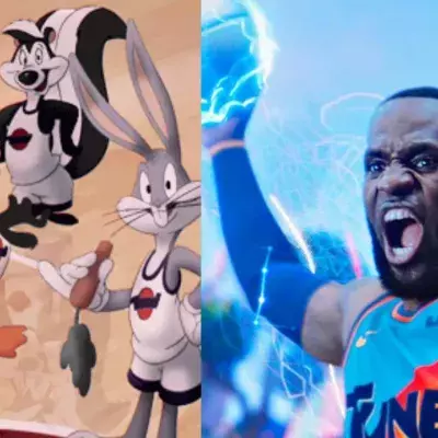La scène de Pépé le Putois dans Space Jam 2 coupée