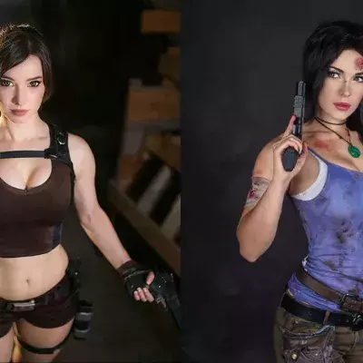 Lara Croft cosplays