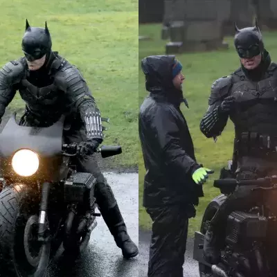 Les premières images de Robert Pattinson dans son costume de Batman dévoilées !