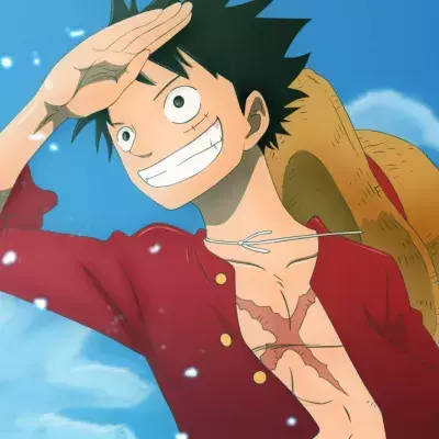 Luffy pose JO athlète