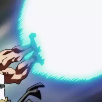 Tortue Géniale fait un kamehameha