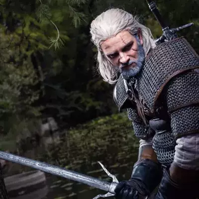 Geralt cosplay