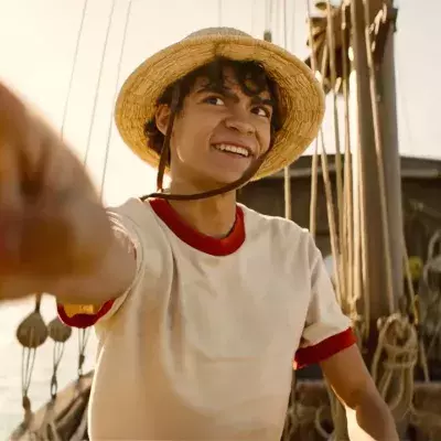 Luffy dans la série One Piece