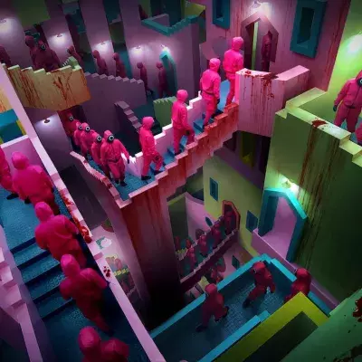 Un séjour dans l'univers de Squid Game.
