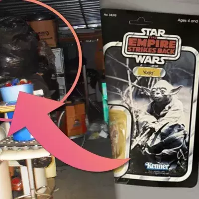 Star Wars : des jouets trouvés dans des poubelles estimés à 450.000 euros