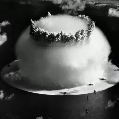 Une explosion nucléaire 