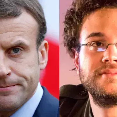 Emmanuel Macron Antoine Daniel Z Event