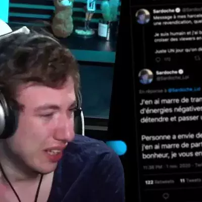Sardoche à bout, les tweets inquiétant du streamer sur son harcèlement
