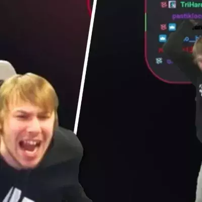 Un streamer éclate son ordi en live à cause d'un pari perdu