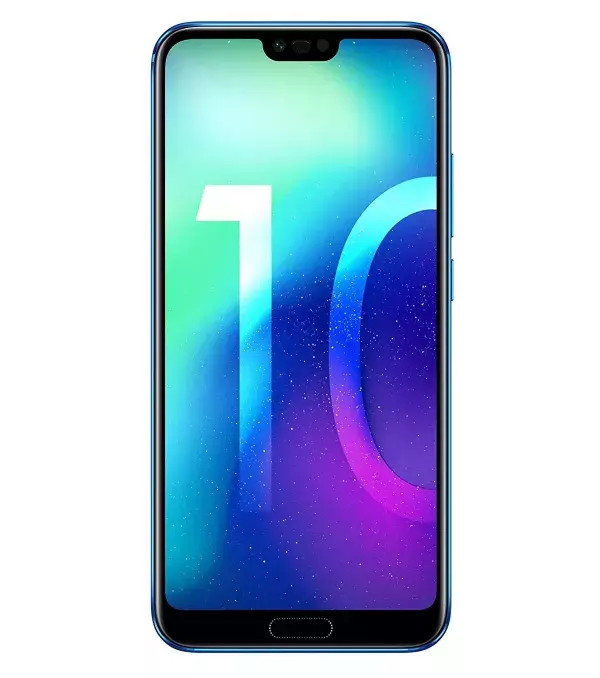 Honor 10, smartphone de face