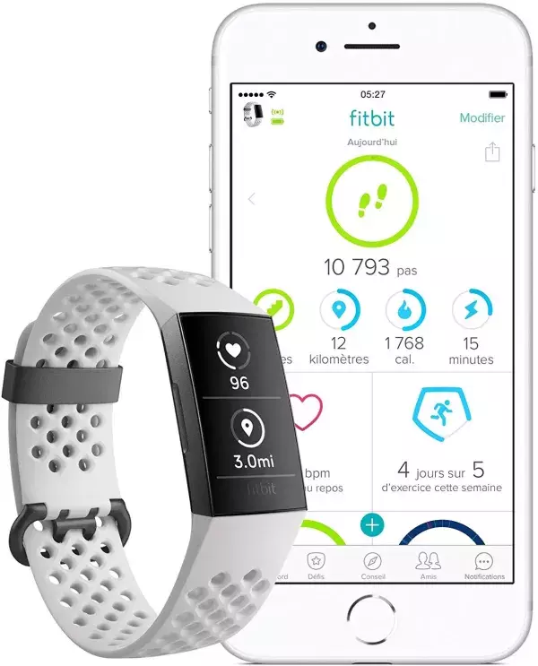 La montre Fitbit Charge 3 est à 109,90€ au lieu de 169,95€