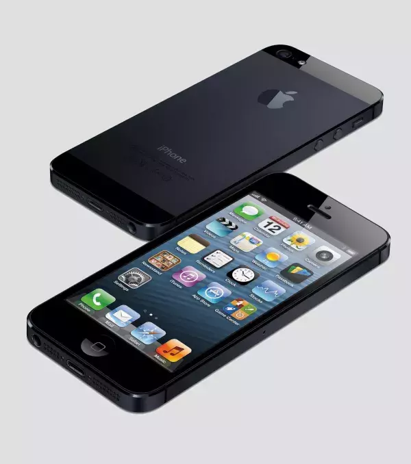 L'iPhone 5 de face et de dos