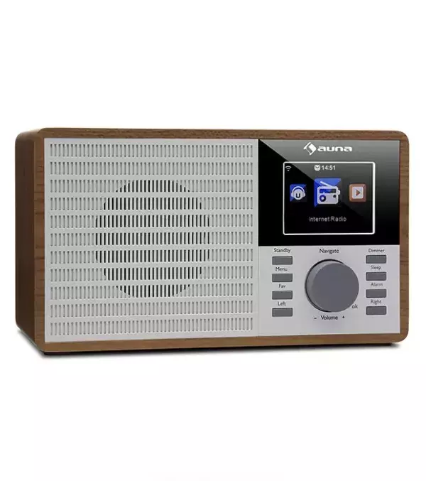 Radio réveil connecté KC6-IR-160-WD de Auna Multimédia
