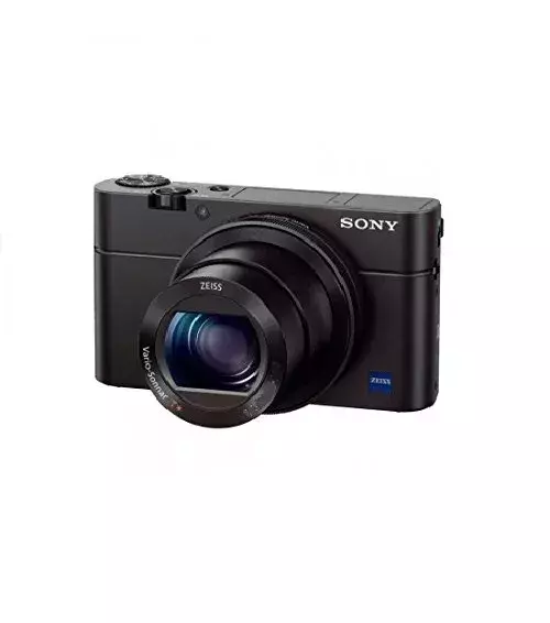 Sony DSC-RX100 : appareil photo de face