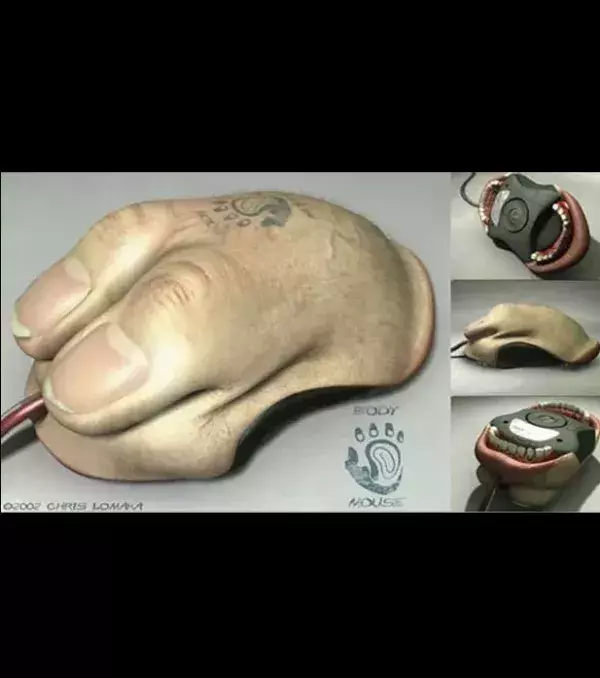 Souris 'Body Mouse'