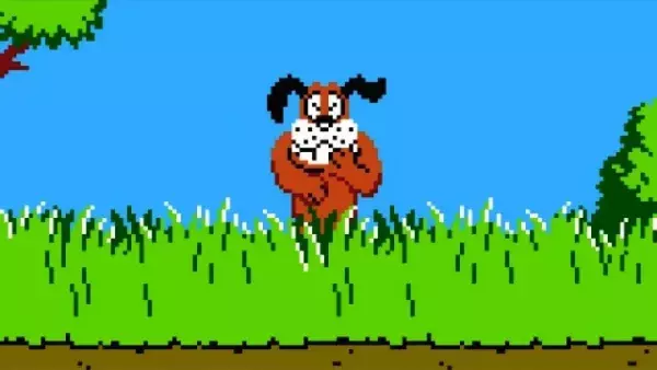 5ème place - Le chien de Duck Hunt