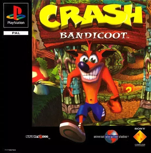 9. Crash Bandicoot (1996)         