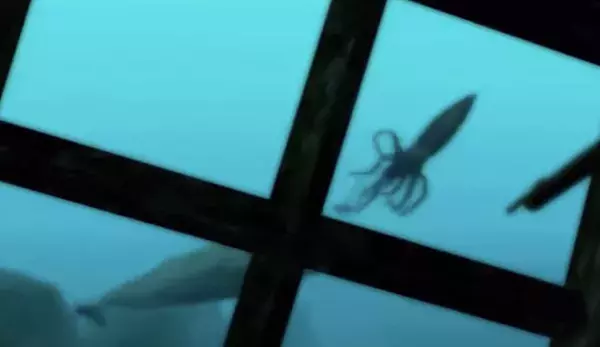 Assassin's Creed 4 - Le calamar géant dans une épave