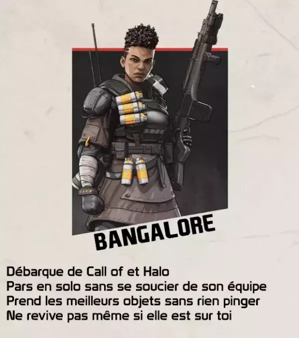 Bangalore, la pro des FPS