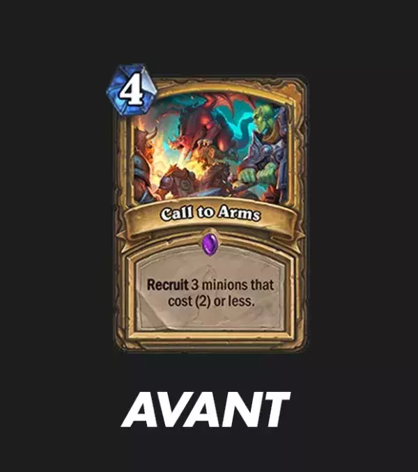 call to arms avant
