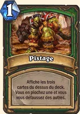 Deck Chasseur pour Battre le Roi-Liche : 2x Pistage