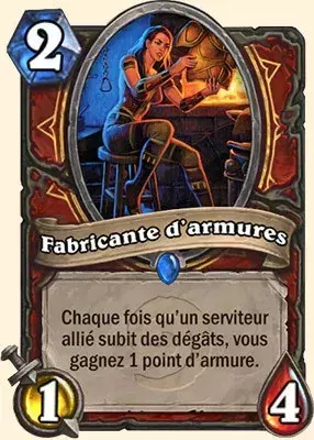 Deck Guerrier pour battre le Roi-Liche : Fabricante d'armures