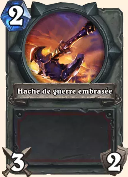 Deck pour battre la Reine de Sang Lana'thel : Hache de Guerre embrasée