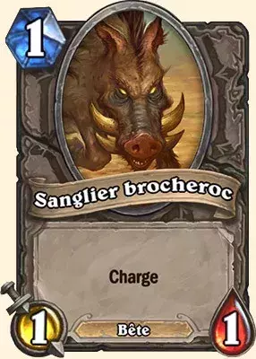 Deck pour battre la Reine de Sang Lana'thel : Sanglier brocheroc