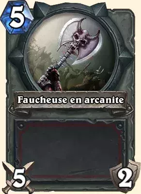Deck pour battre Sindragosa : Faucheuse en arcanite