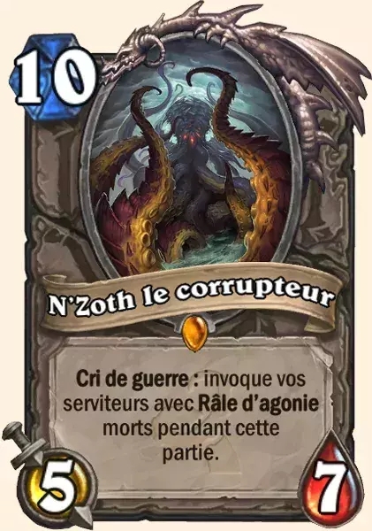 Deck Voleur pour battre le Roi-Liche : N'Zoth le corrupteur