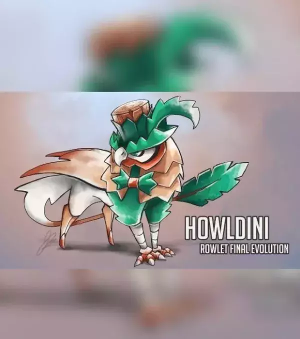 Evolution starters Pokémon Lune/Soleil : un concept d'évolution convaincante pour Brindibou